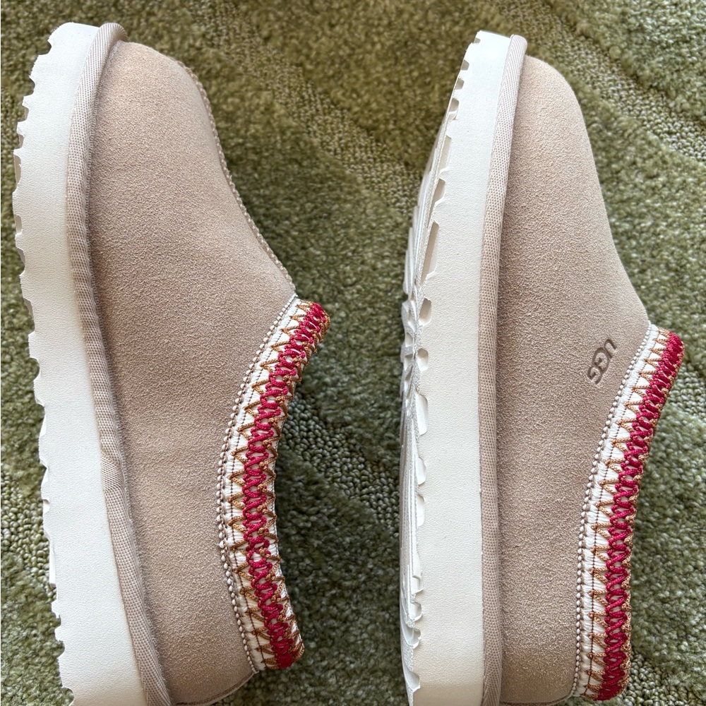 UGG Sand Tasman Slippers NWT - Picture 6 of 6
